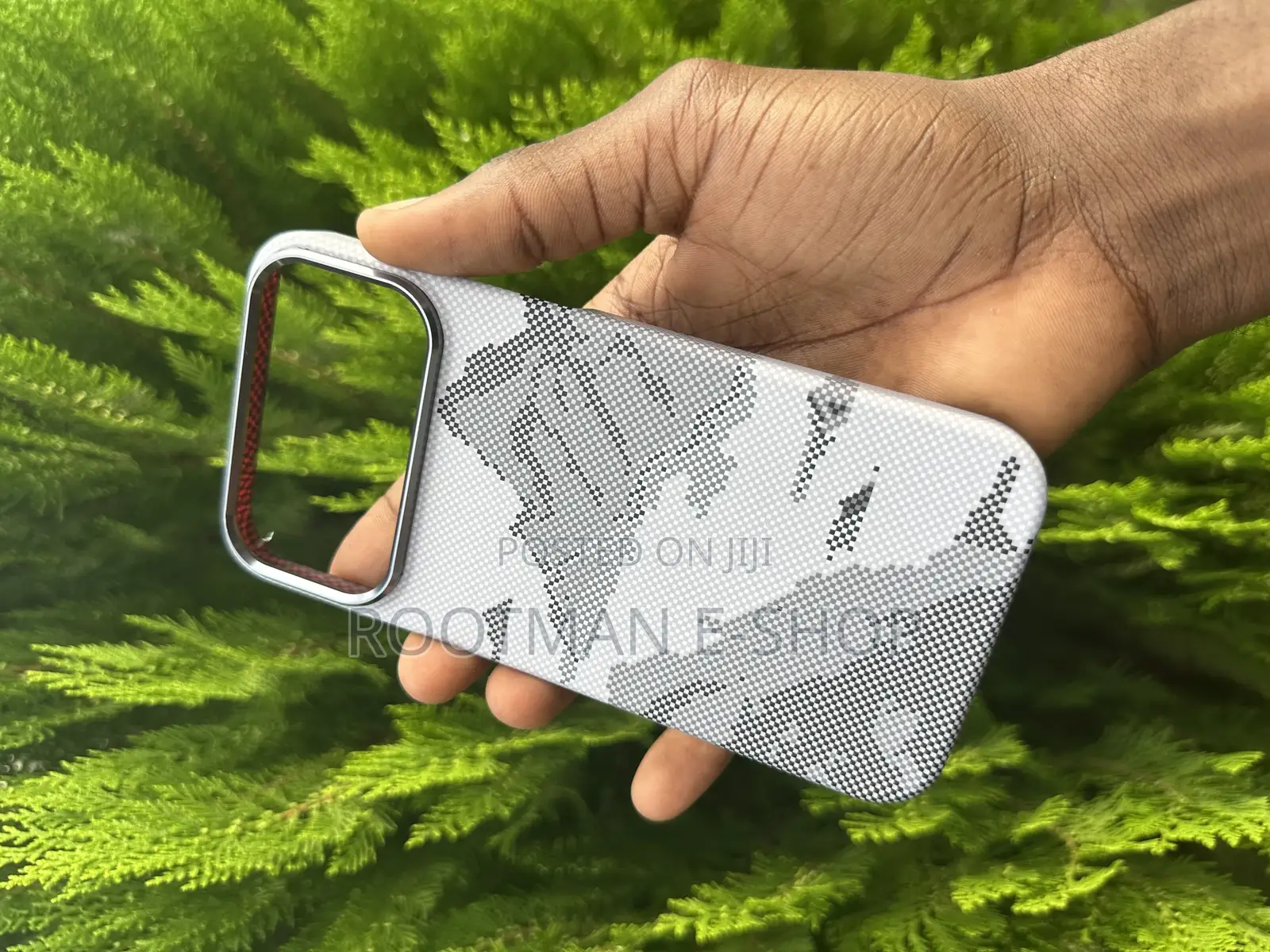 Premium Magsafe Case With Pixel Mountain Design for iPhone 17 Pro Max