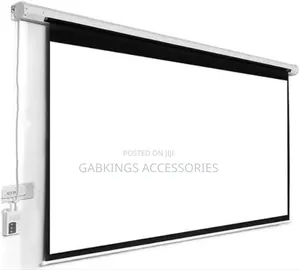 Smart Electrical Projector Screen With Remote