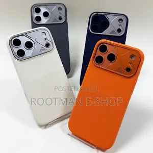 Premium Fibre Case for iPhone 17 Pro Max – Stylish With Camera Shield
