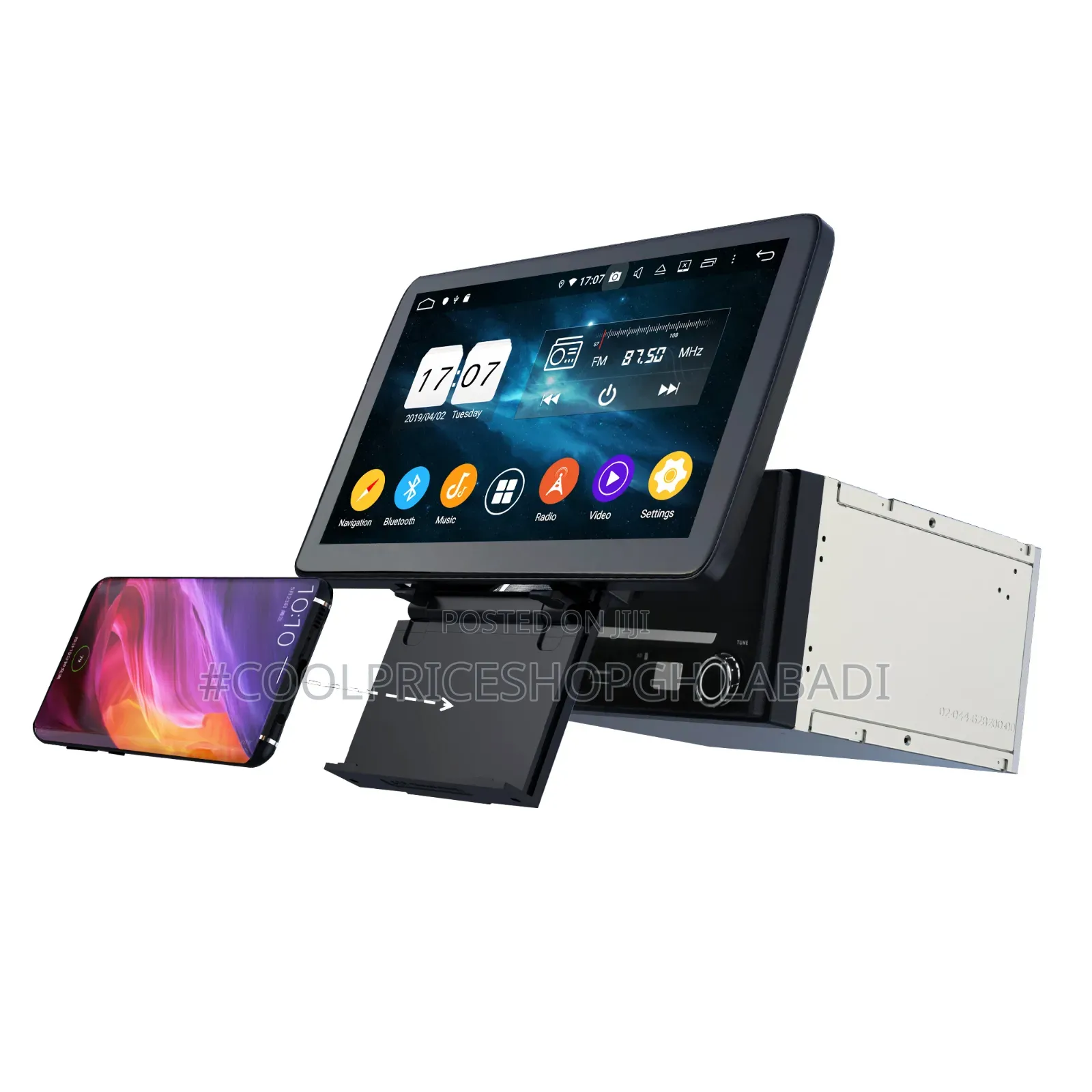 2din Px6 Klyde Double Back Car Android Radio Multimedia