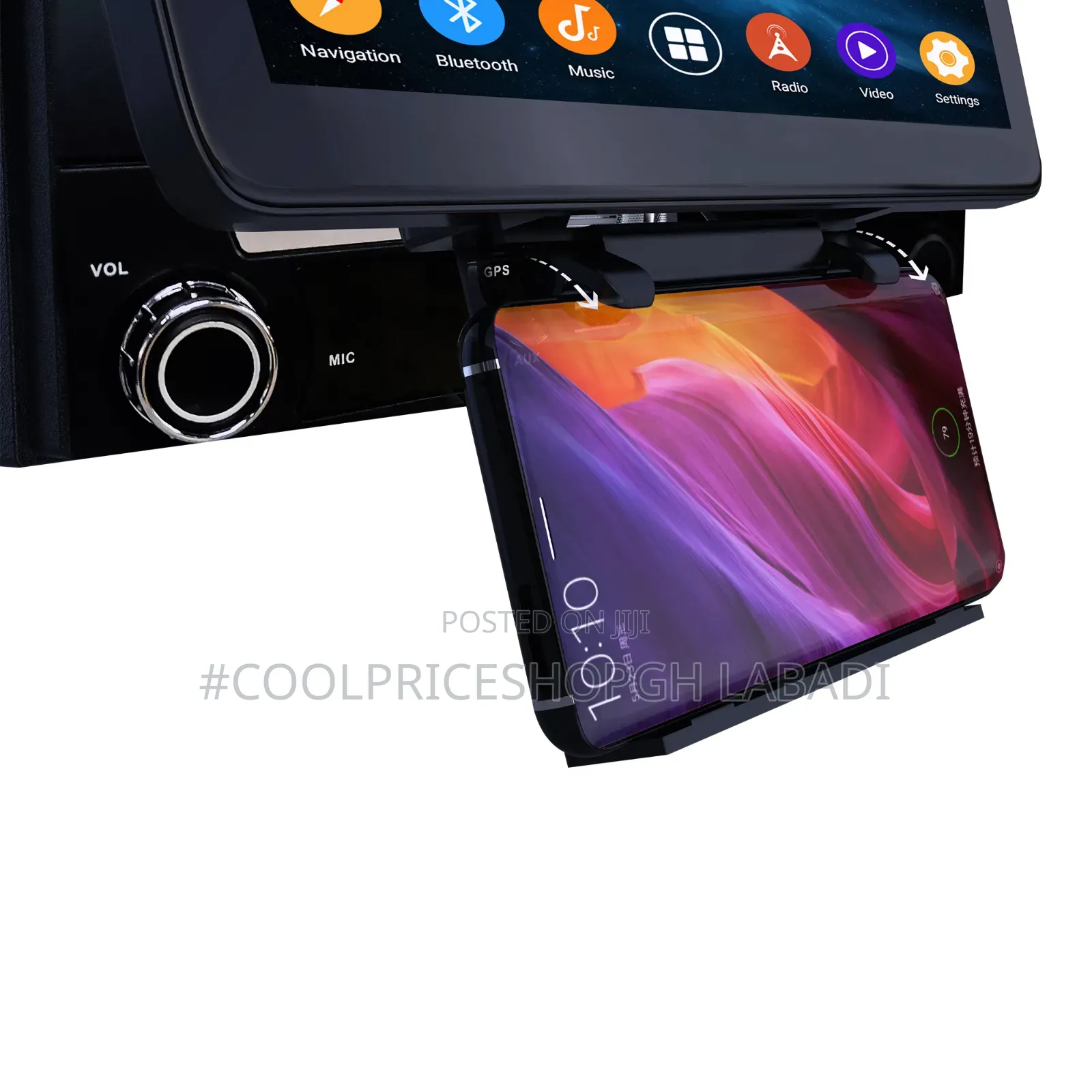 2din Px6 Klyde Double Back Car Android Radio Multimedia