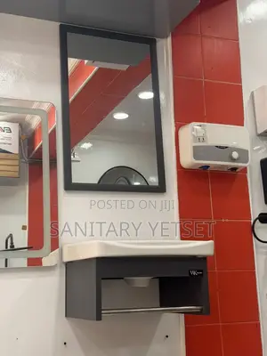 Cabinet Basin With Towel Hanger