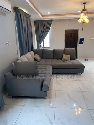 Fairly Used Modern L-Shaped Sofa