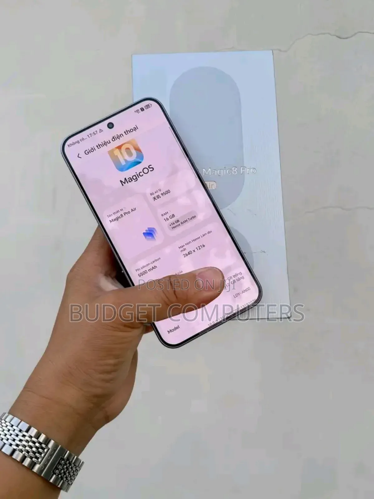 New Honor Magic8 Pro Air 512 GB Gray