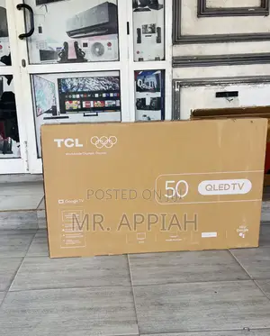 High Efficient TCL 50 Inch Qled Smart Screen Television(2025 Model)