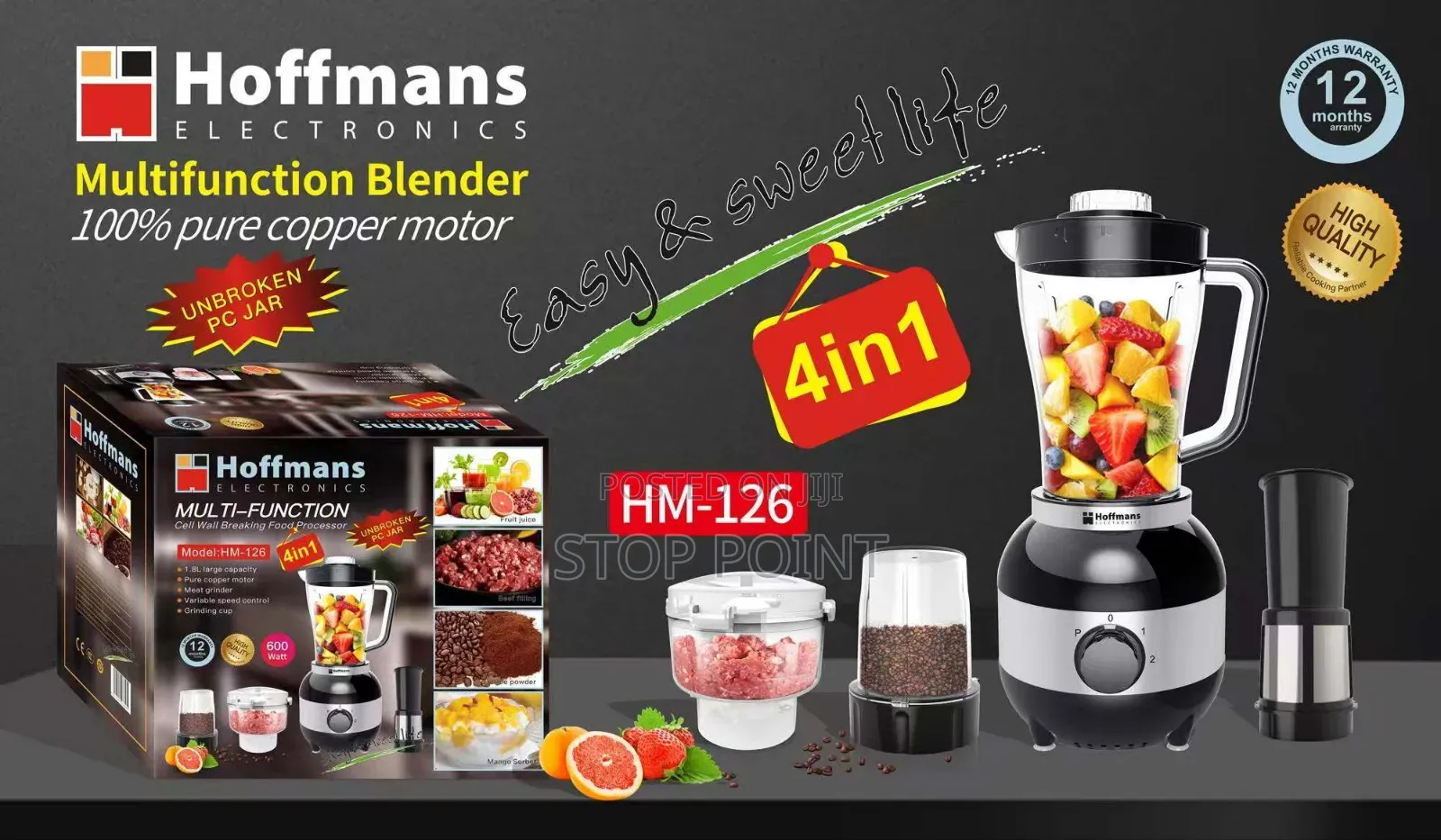4 in 1 Multifunction Blender