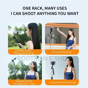 R16d Extendable Selfie Stick Tripod Dual Led Lights | Bluetooth Remote