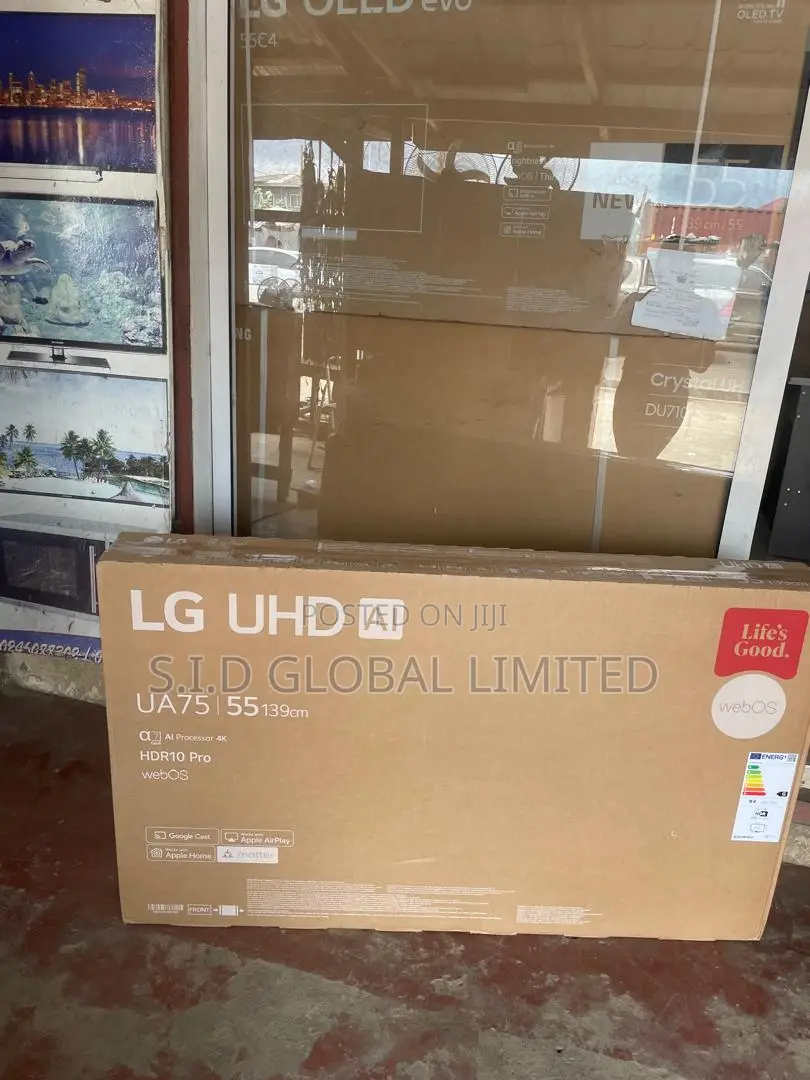 Don't Just Watch—Live It. 55-Inch Lg Tv With Ai Sound Pro