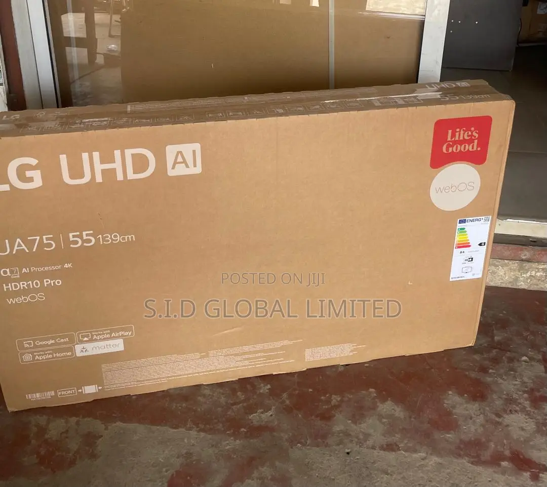 Don't Just Watch—Live It. 55-Inch Lg Tv With Ai Sound Pro