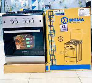 Sigma 3 Gas Burner and 1 Electric With Oven and Grill