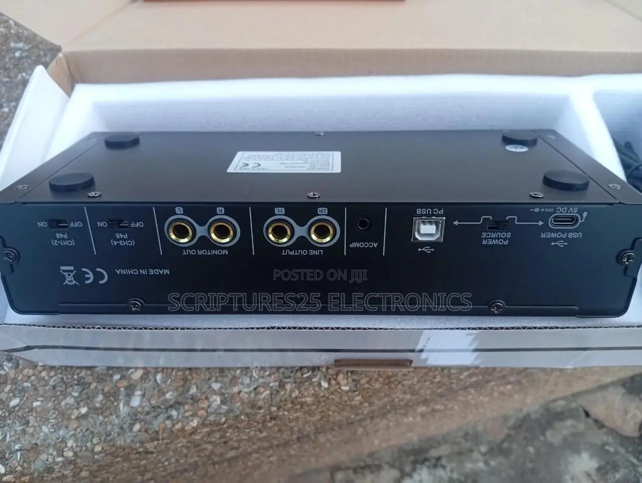 Depusheng Hd 4 Channels Professional Sound Card