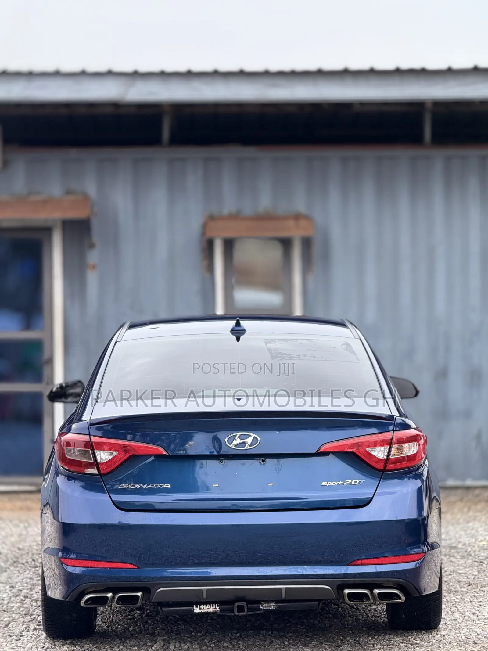 Hyundai Sonata Sport 2.0T Sedan FWD (2.0L 4cyl 6A) 2017 Blue