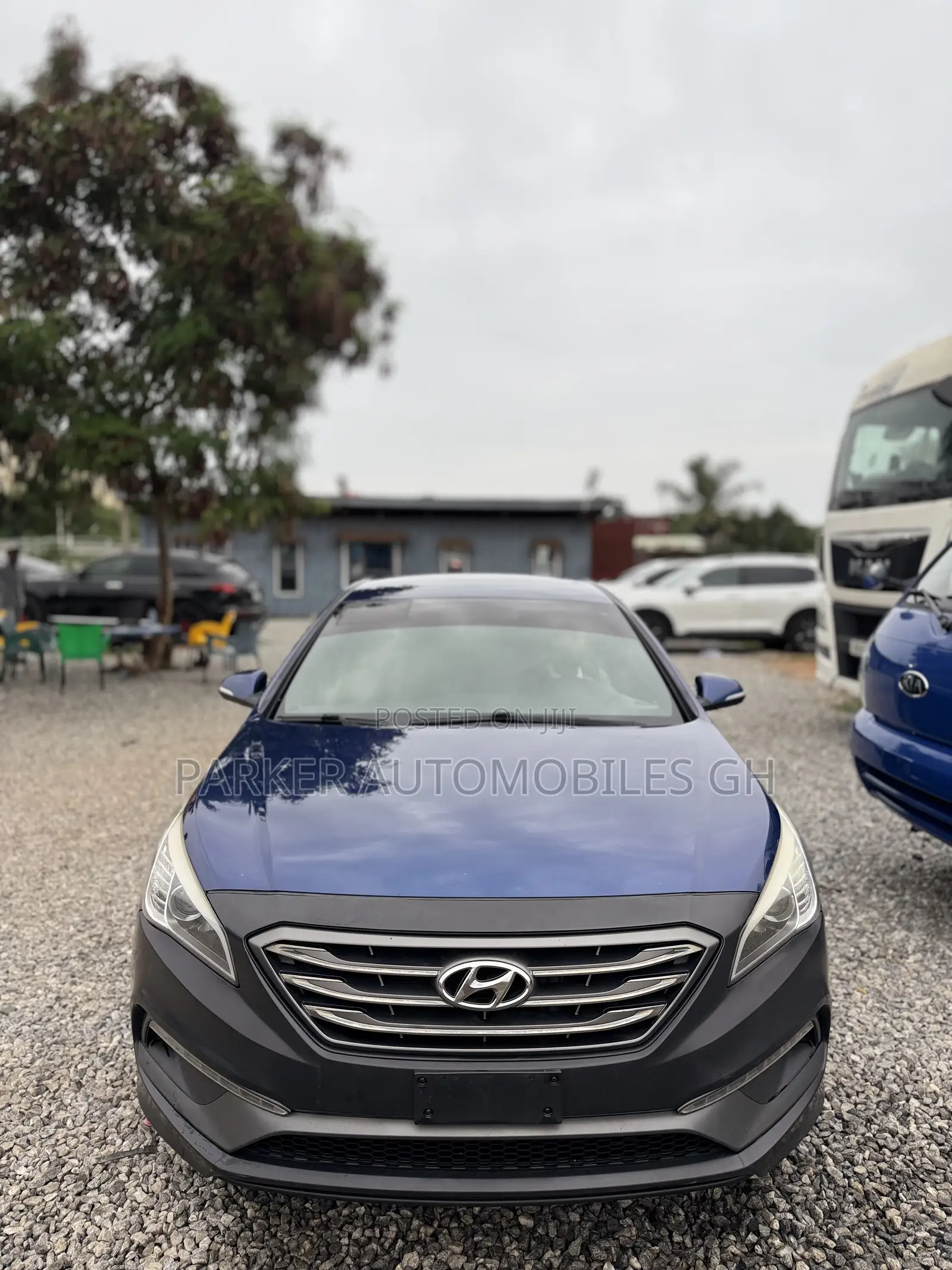 Hyundai Sonata Sport 2.0T Sedan FWD (2.0L 4cyl 6A) 2017 Blue