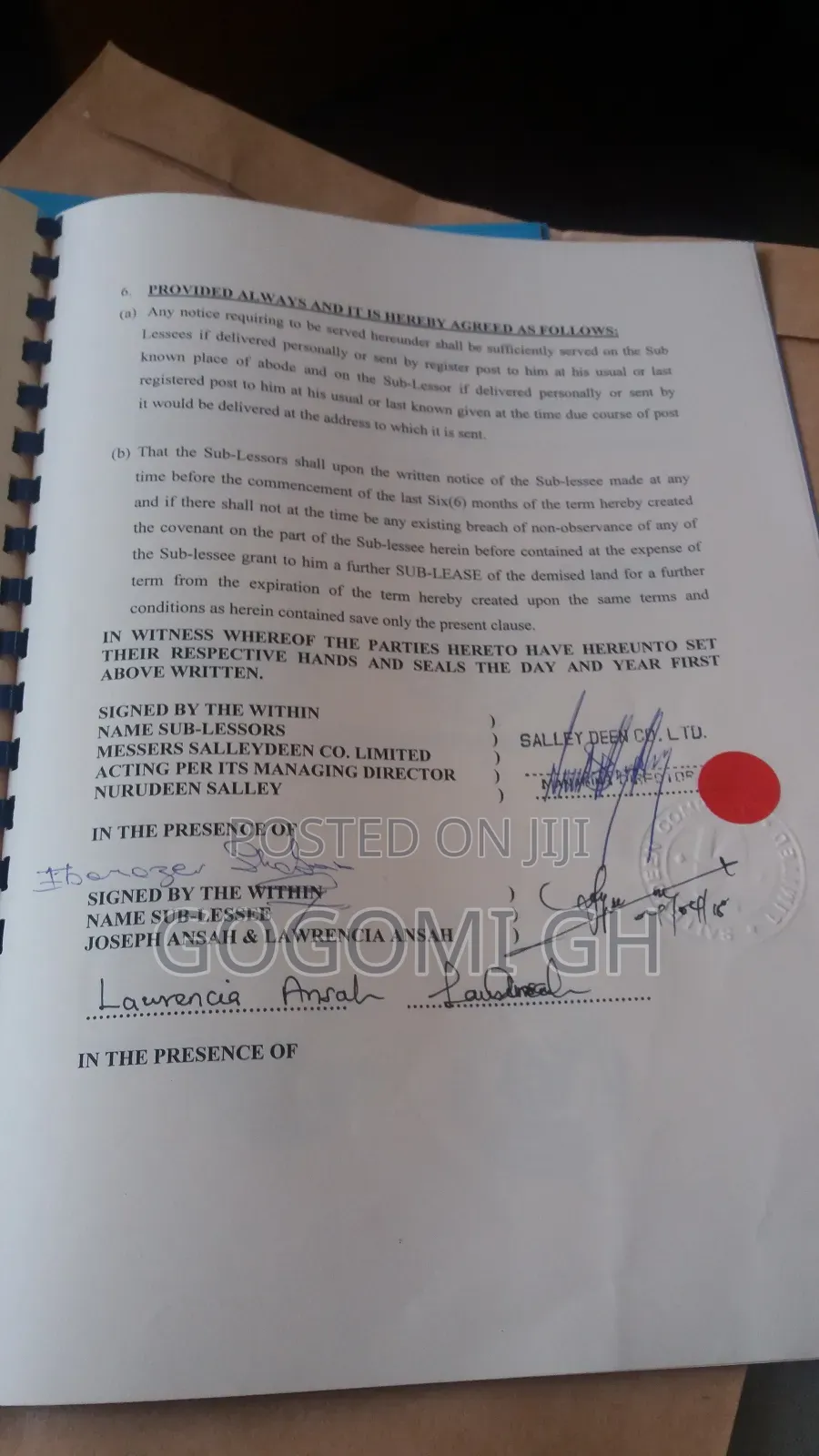 Estate Land For Sale At Braku