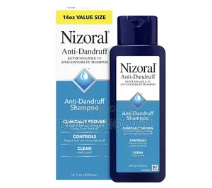 Big Size - Nizoral Anti-Dandruff Shampoo With 1% Ketoconazole 400ml