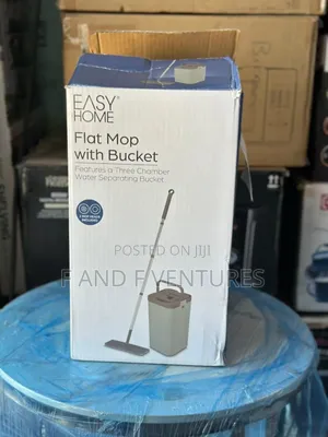 Flat Mop With Bucket - Uk