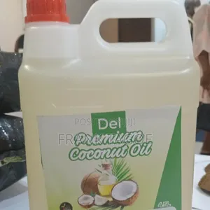 Del Premium Coconut Oil 4.5l=315 & 1l=90(Both Virgin And Cold-pressed)