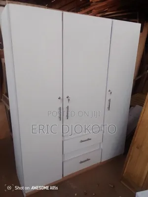 White Wardrobe With Keys 3