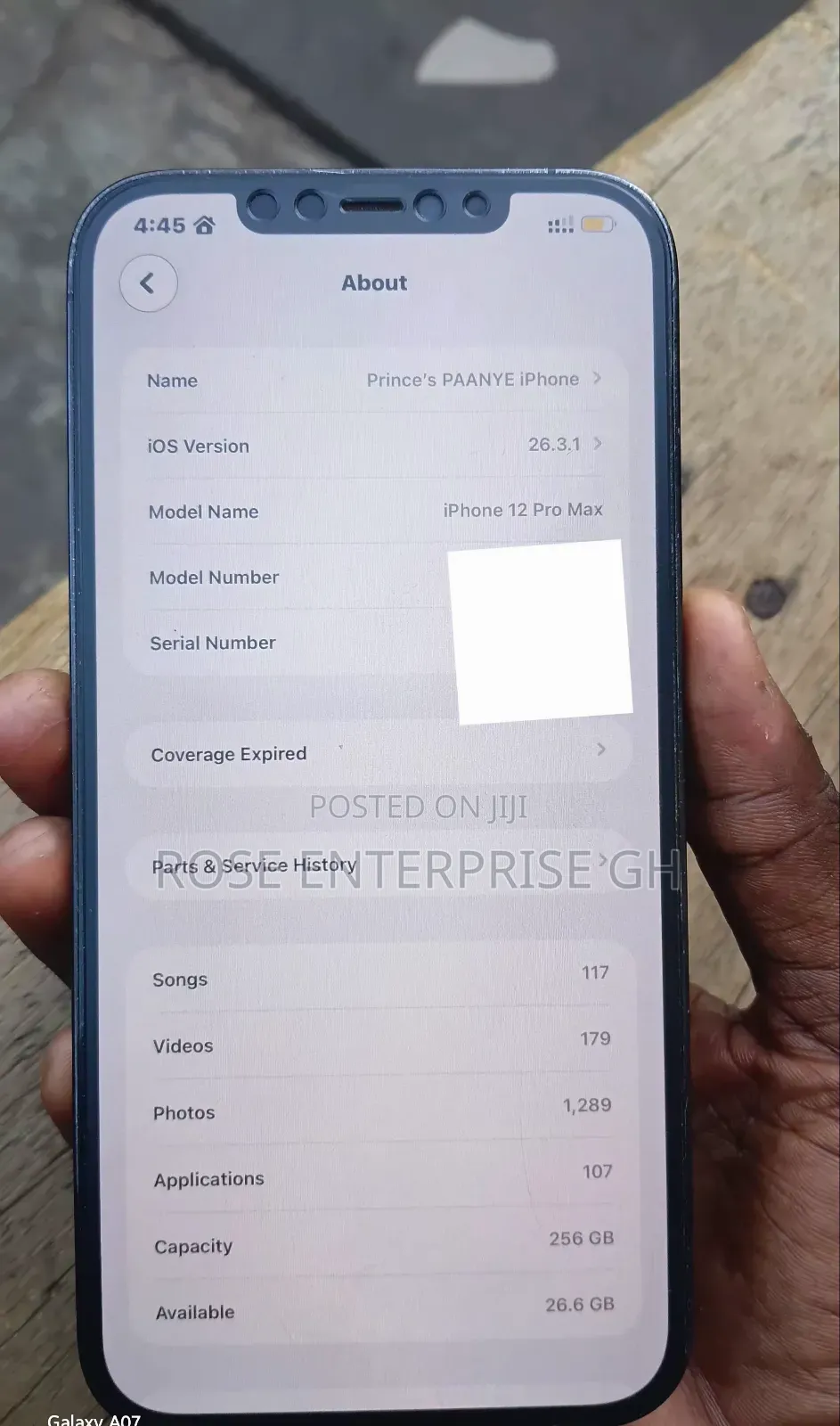 Apple iPhone 12 Pro Max 256 GB Blue