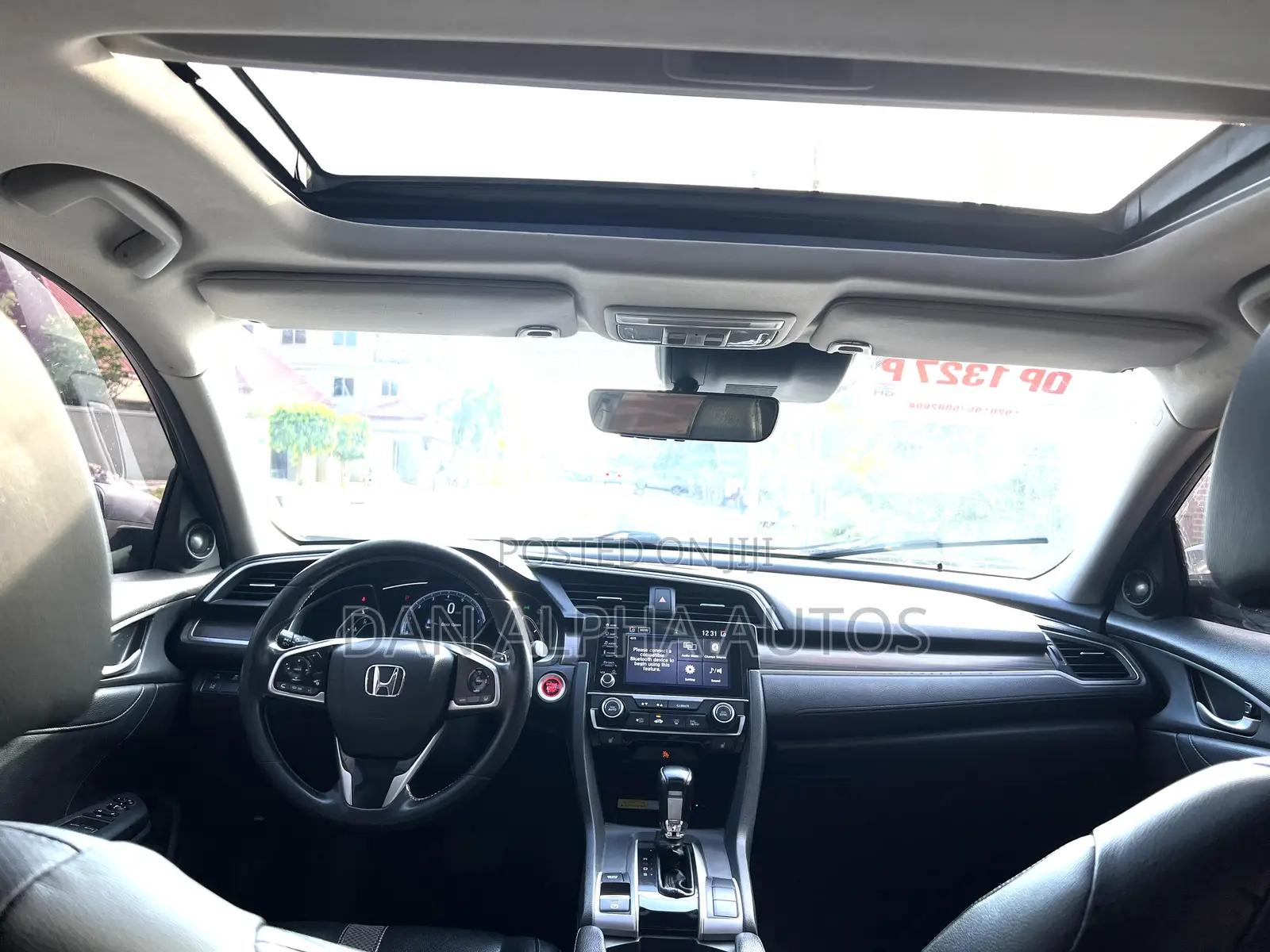 Honda Civic Touring Sedan 2019 Gray