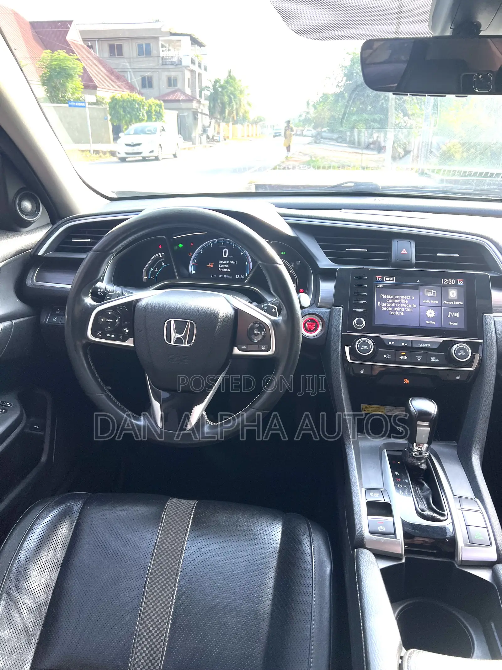 Honda Civic Touring Sedan 2019 Gray