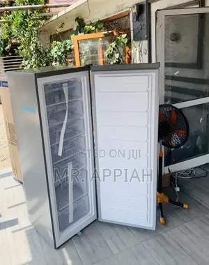 Lovely Nasco Single Door Upright Standing Freezer(Gray)242liters