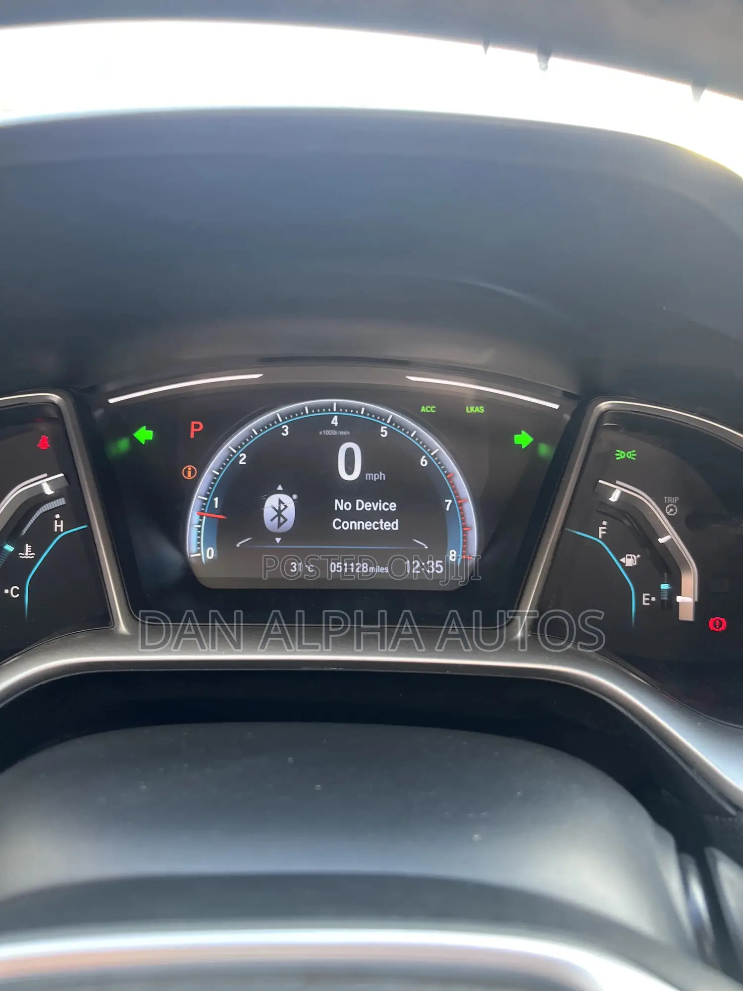 Honda Civic Touring Sedan 2019 Gray