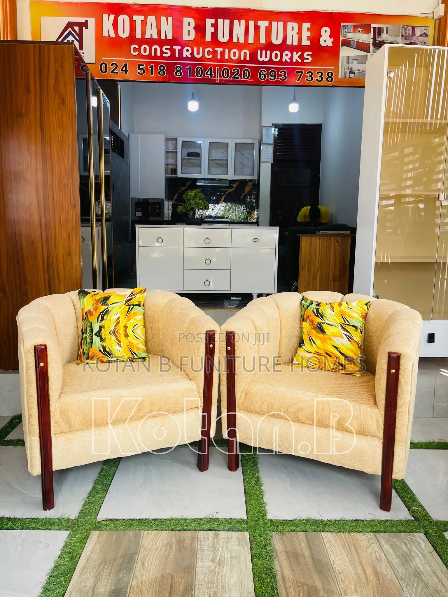 Royal Sand Accent Chairs