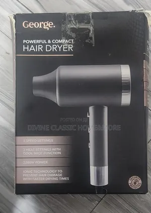 George Powerful Compact Hair Dryer (2200w)
