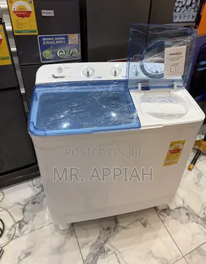 Classic Nasco 15kg Spin Dry Electric Washing Machine + Transparent Lid