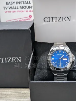 Citizen Sport Automatic Blue Dial Stainless Steel Bracelet Nh7530-52m