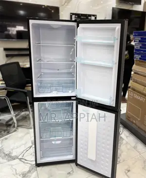 Nasco Bottom Mount Freezer Electric Fridge(Nasd2-20fl)Stainless Steel.