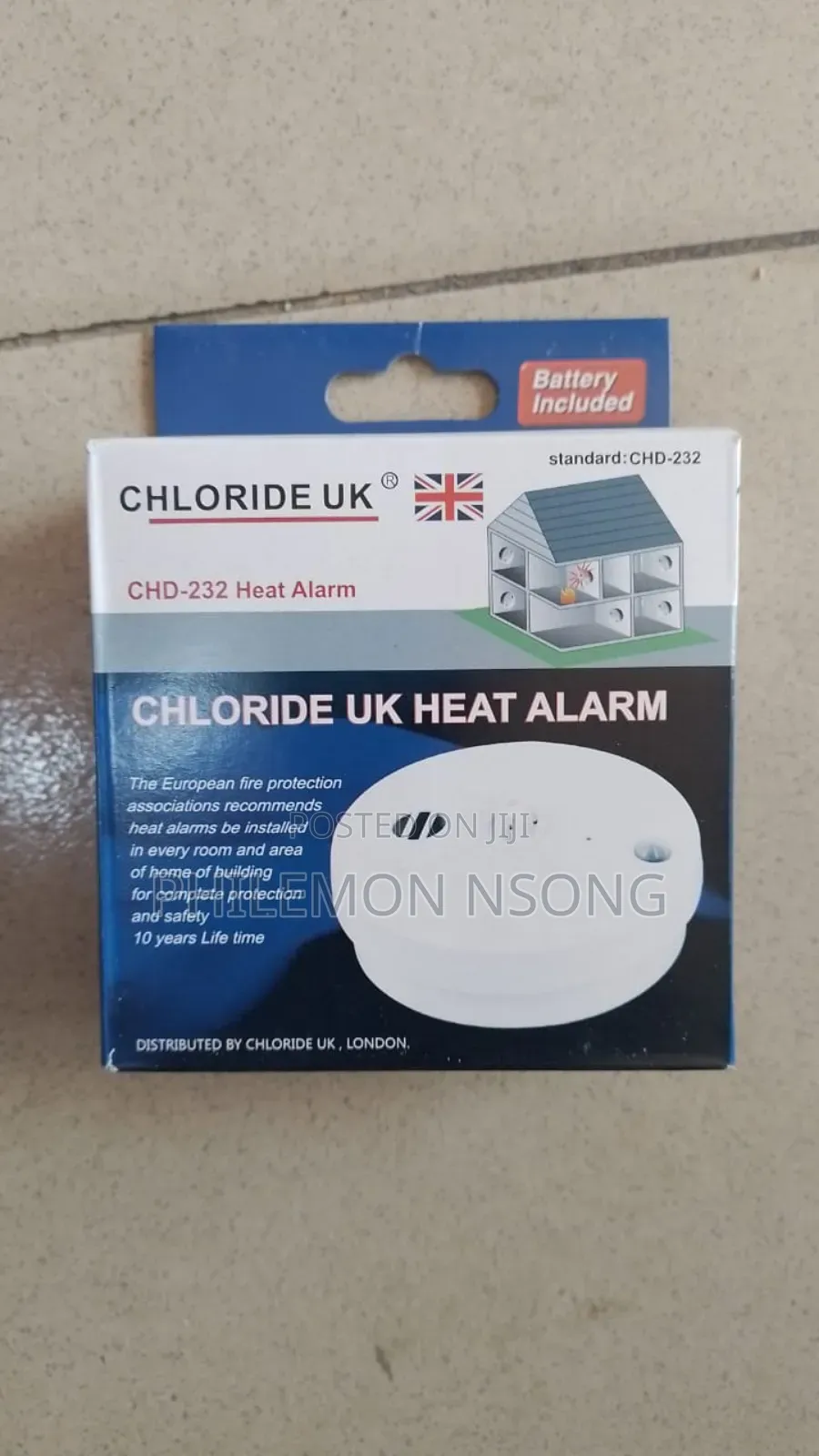 Battery Heat Detector