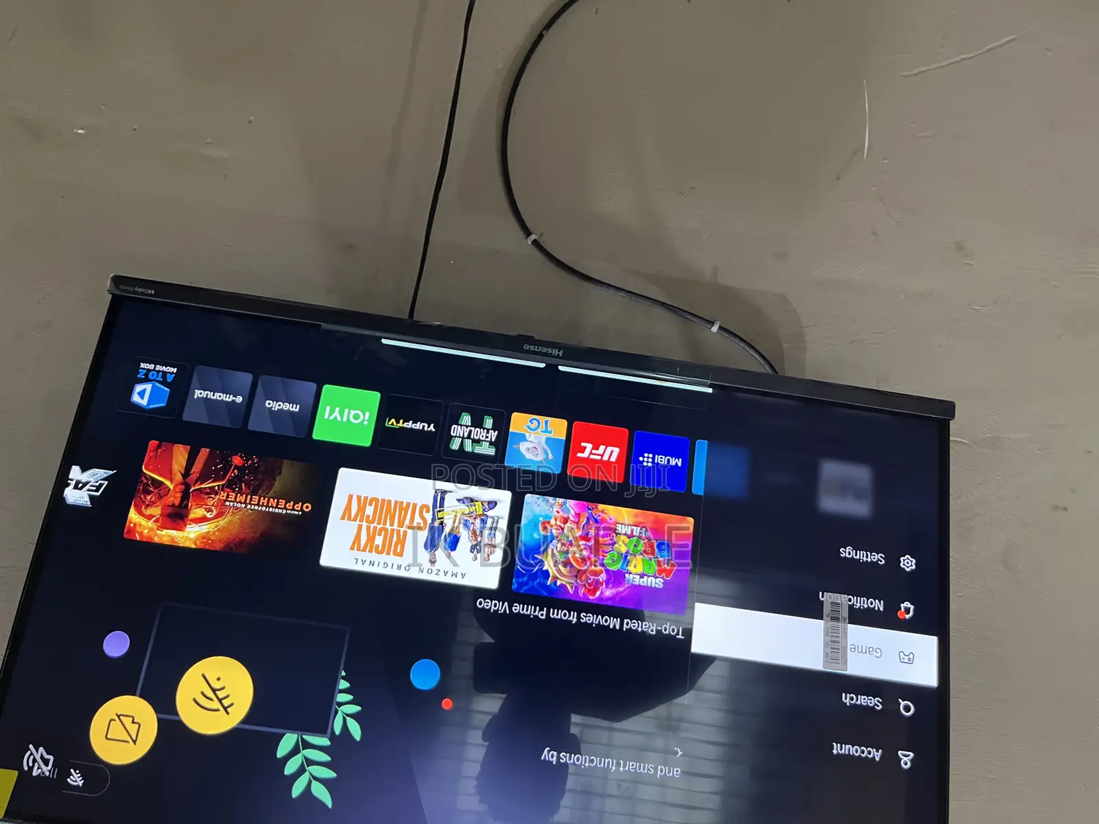 Slightly Used Hisense Smart Tv for Sales