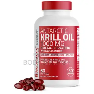 Bronson Antarctic Krill Oil 1000 Mg + Omega-3s and Phospholipids