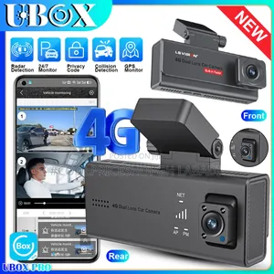 4g Dash Cam Gps Front Inside Camera