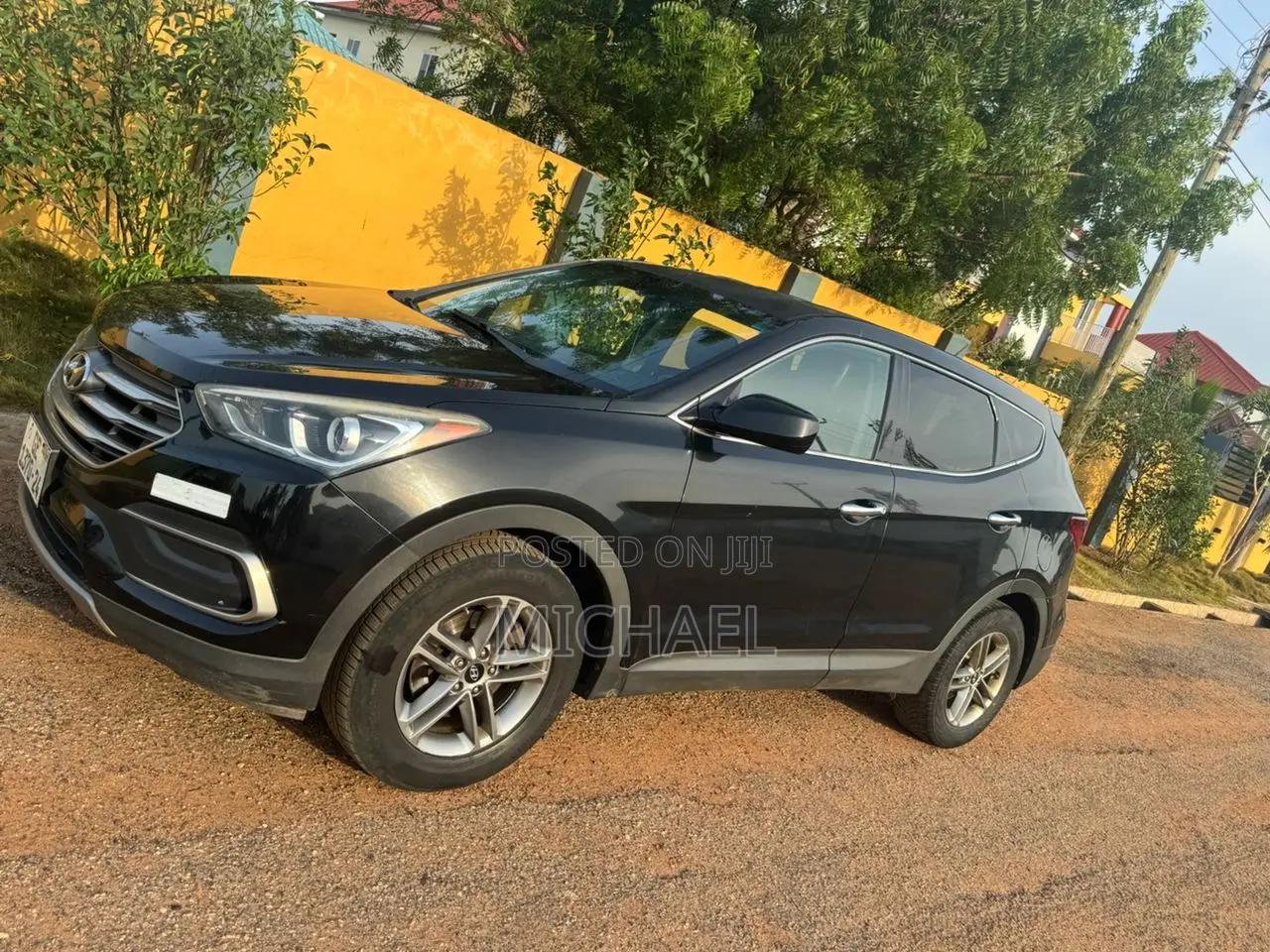 Hyundai Santa Fe Limited Ultimate AWD 2018 Black