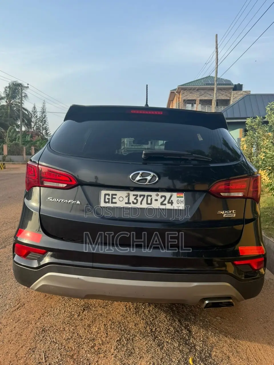 Hyundai Santa Fe Limited Ultimate AWD 2018 Black