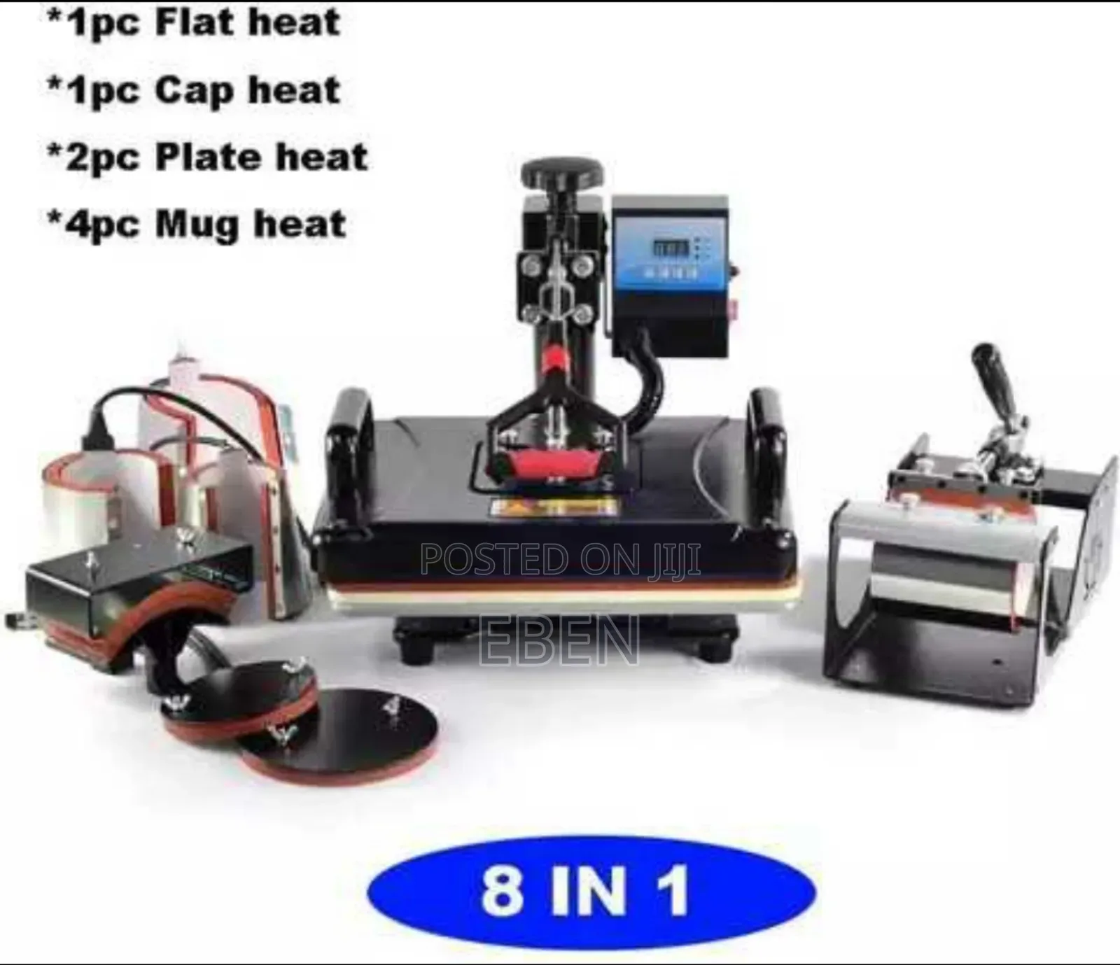 8 in 1 Heat Press Machine