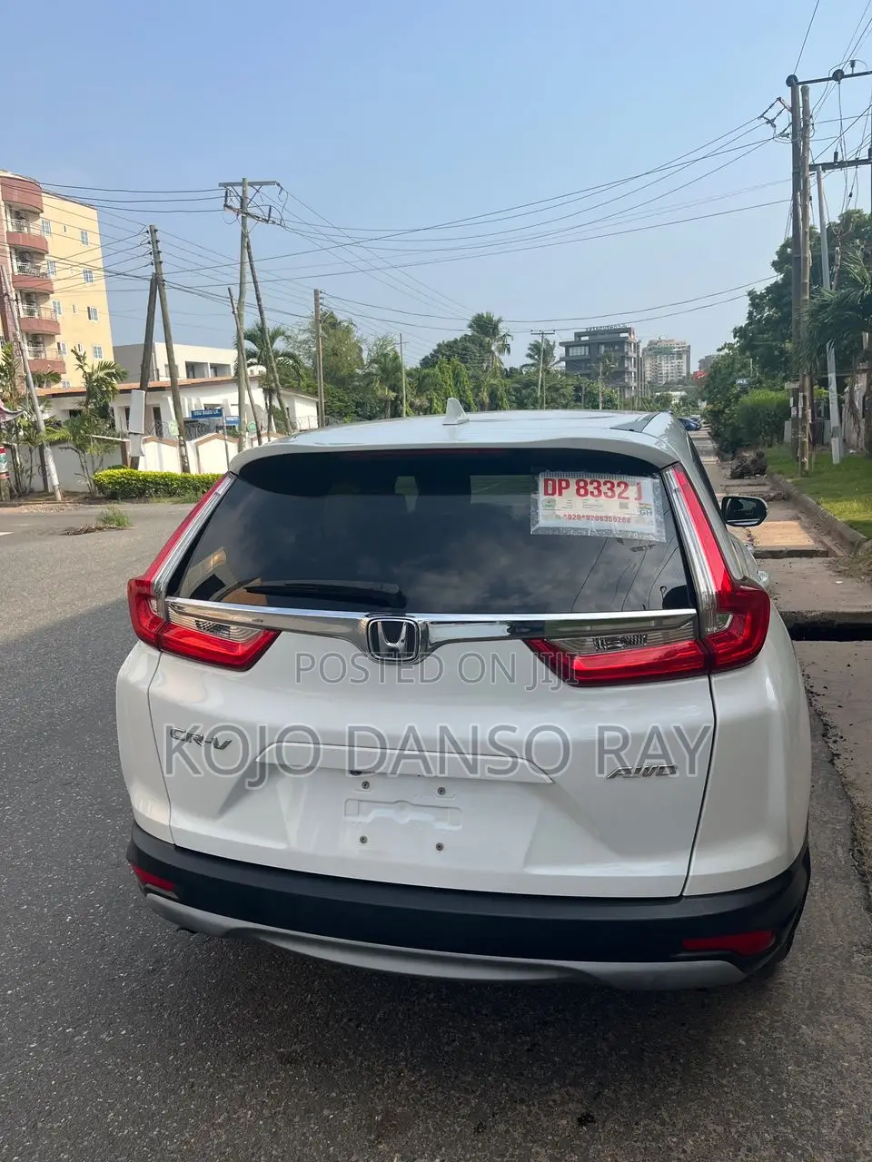 Honda CR-V EX AWD 2019 White