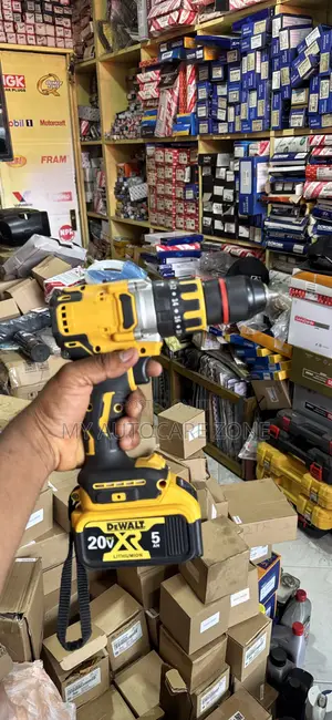 1/2" Cordless Hammer Drill/Driver Brushless 20v Max Battery 2-Speed