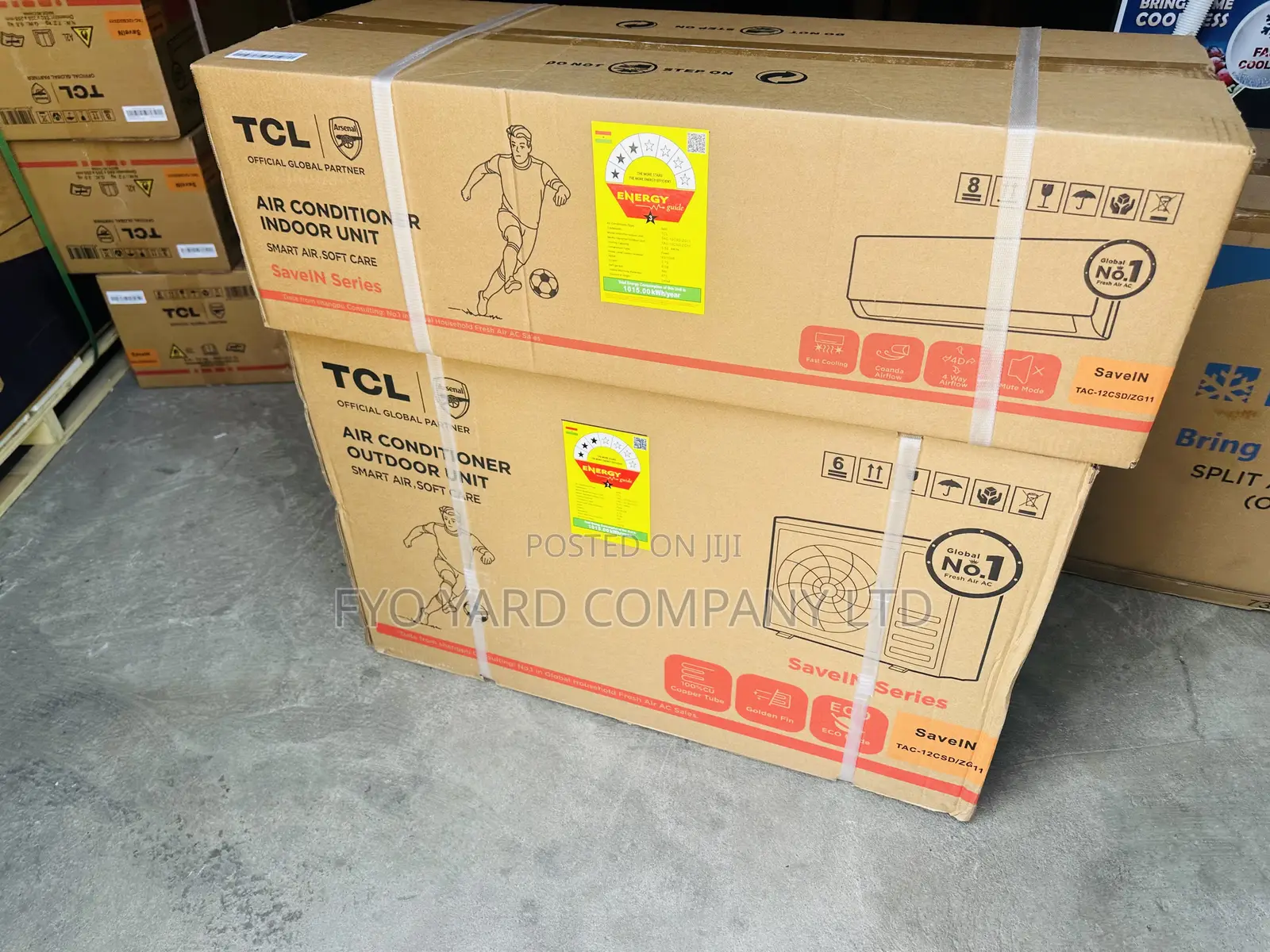 Latest Model TCL Split System 1.5 Hp Turbo Cooling Ac
