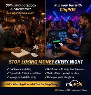 Bar Lounge Pos Software Ghana – Cliqpos
