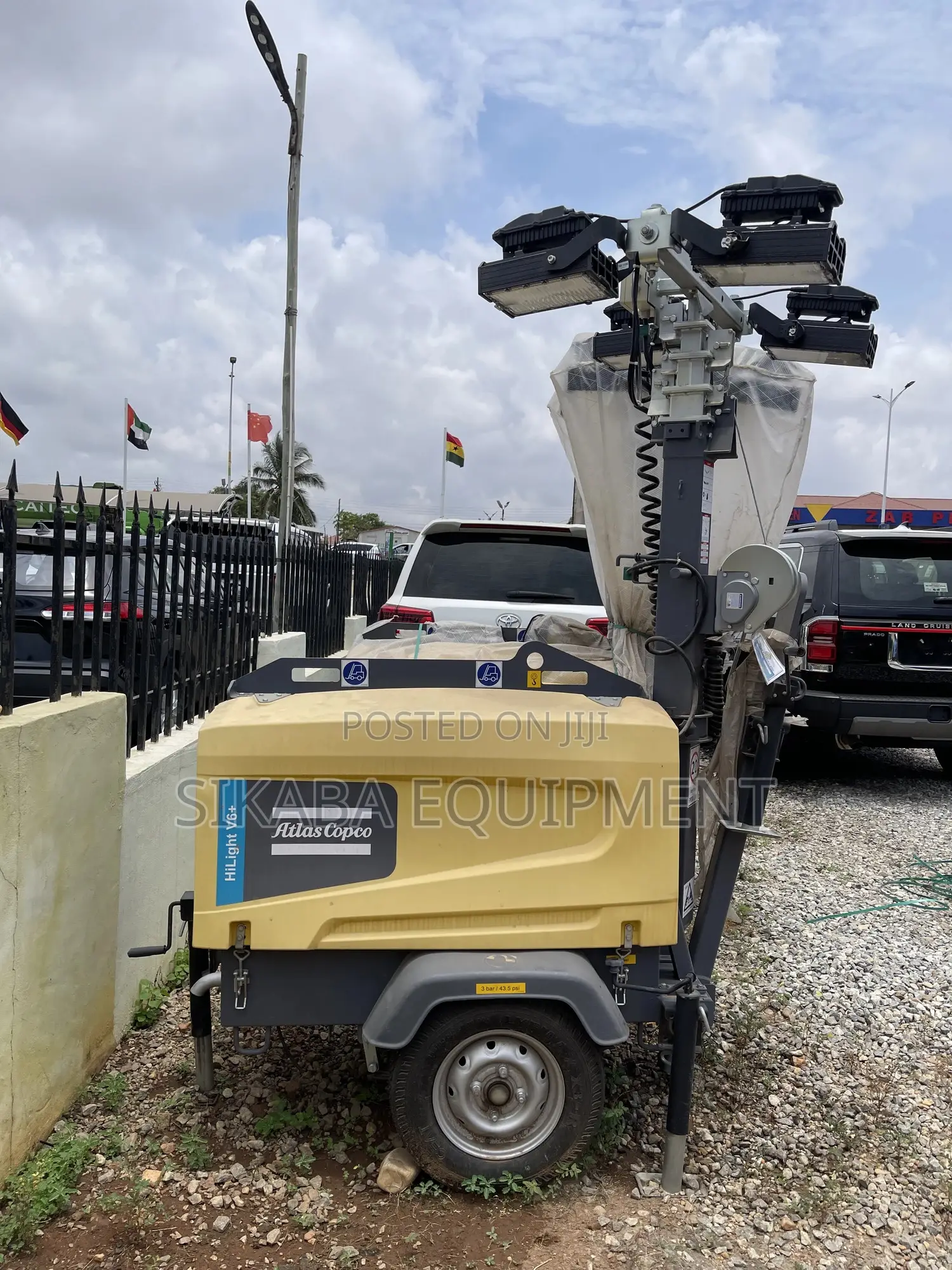 Atlas Copco Hilight V5+ Light Tower