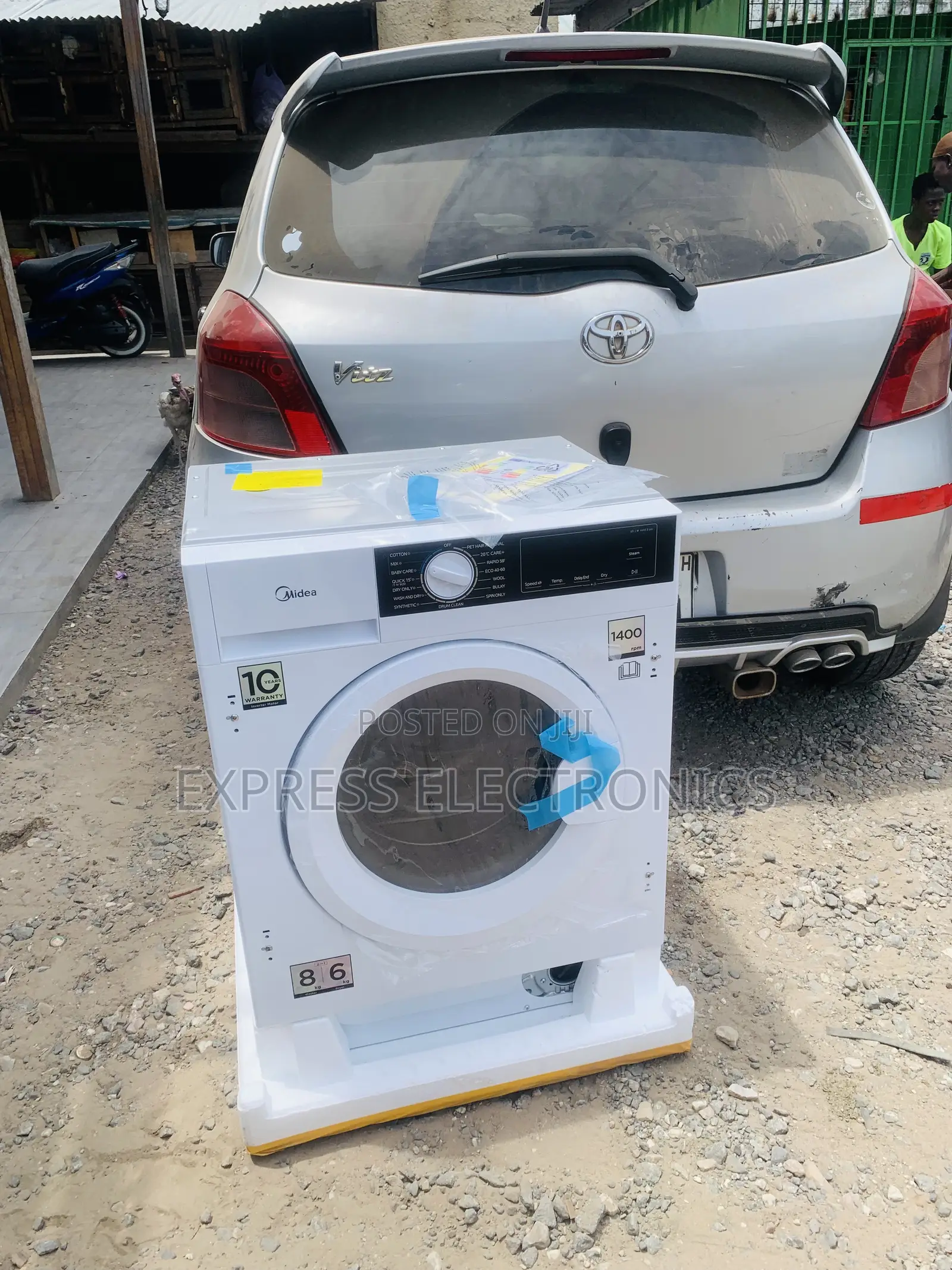 Brand New Mfa06d80b/W  8kg Washer 6kg Dryer Full Auto Midea