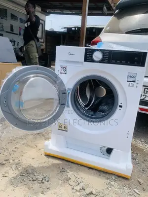Authentic New White Mfa06d80b/W Wash and Dry 8/6kg Midea