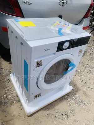 Zealous Sleek White Midea 8/6kg Front Load Mfa06d80b/W Midea