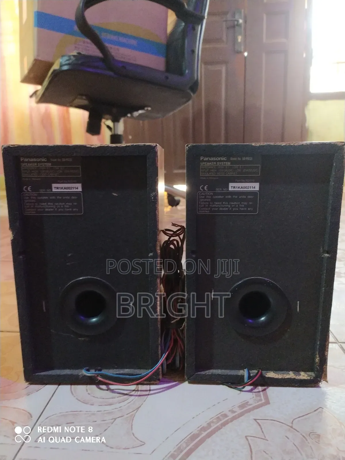 Panasonic Sb-Pm25 Bookshelf Speakers