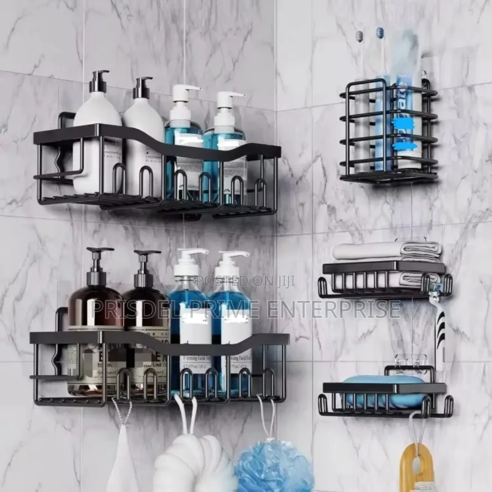 5 Pieces Bathroom Storage Shelf