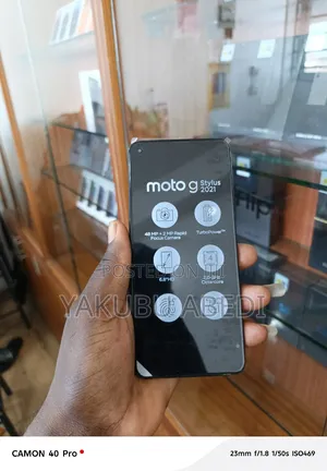 Motorola Moto G Stylus 2021 128 GB Black